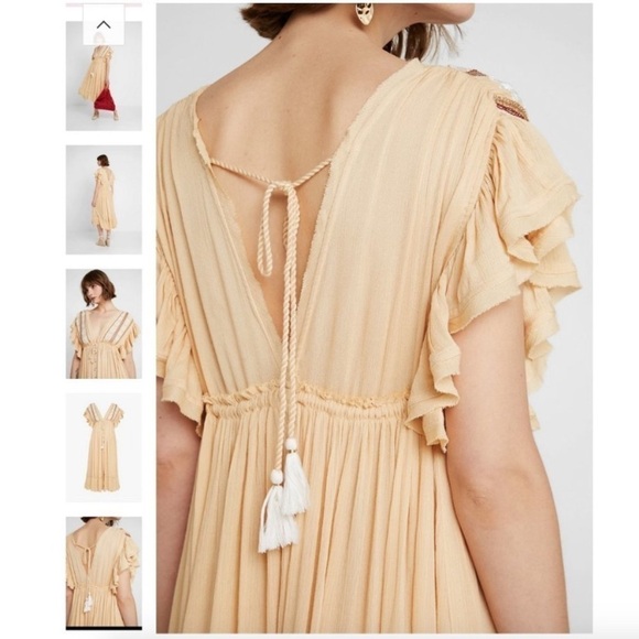 Free People Will Wait For You Midi Dress - Picture 8 of 15